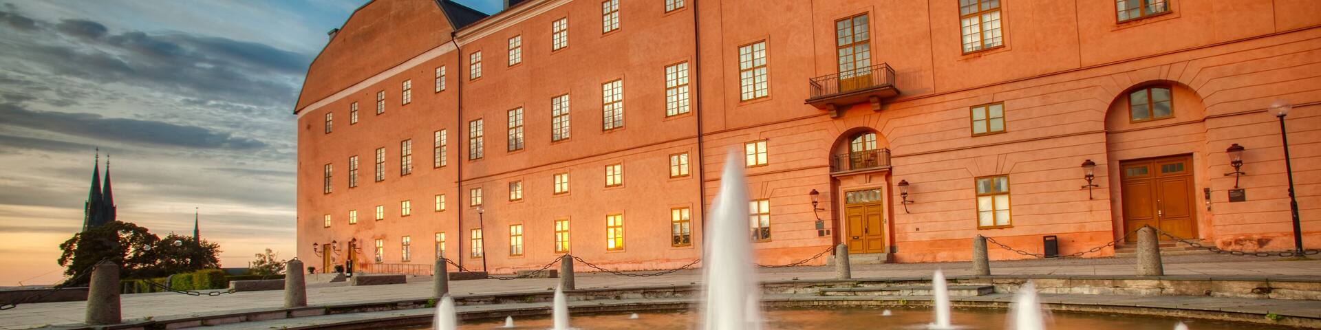Uppsala Castle at Sunset