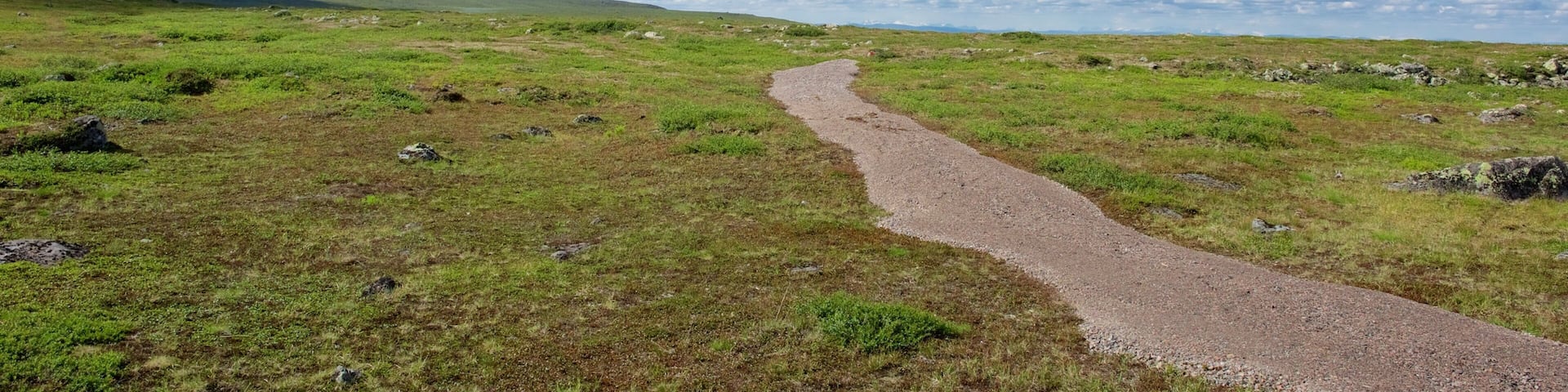 Mount Dundret featuring tranquil scenes and landscape views