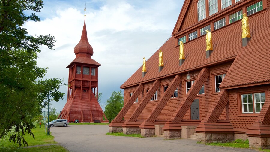 Kiruna Kyrka which includes a temple or place of worship