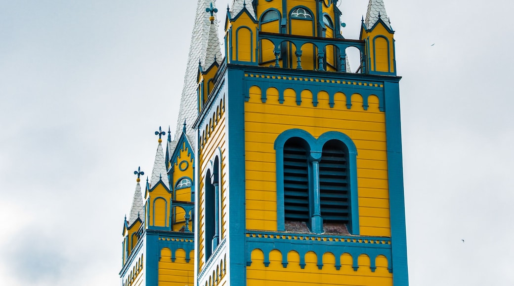 Saint Peter and Paul Cathedral, a wooden Roman Catholic cathedral, Historic Inner City of Paramaribo, UNESCO World Heritage, Suriname, South America