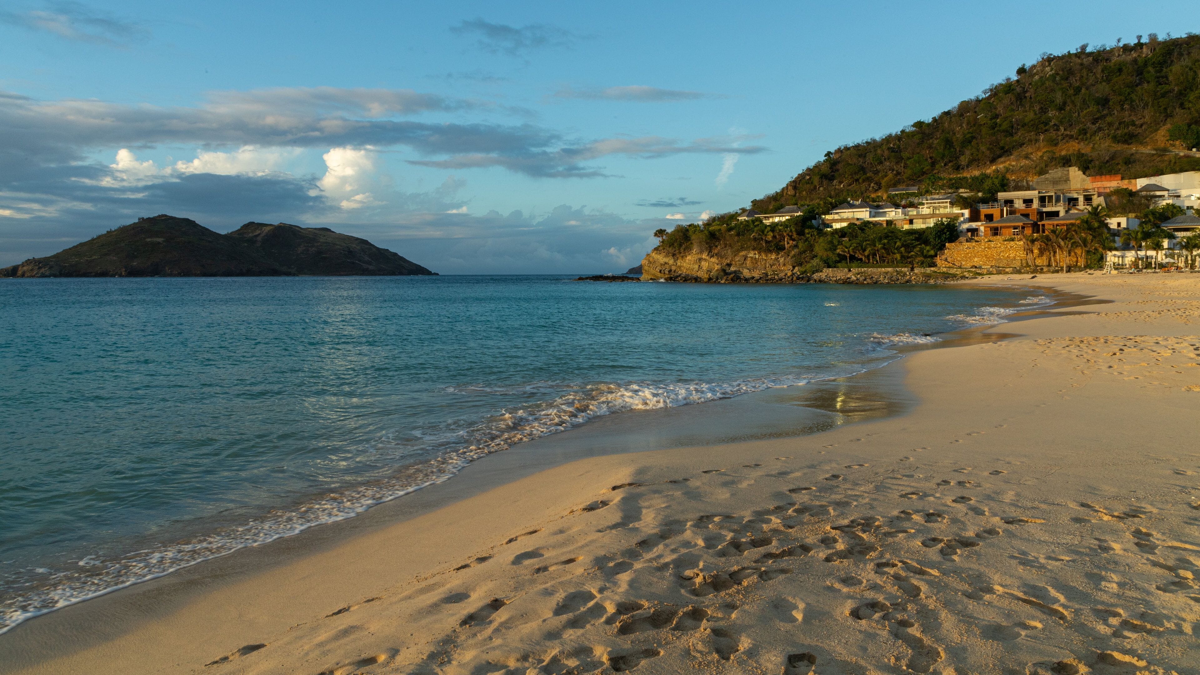 Flamands Beach featuring a sandy beach and general coastal views