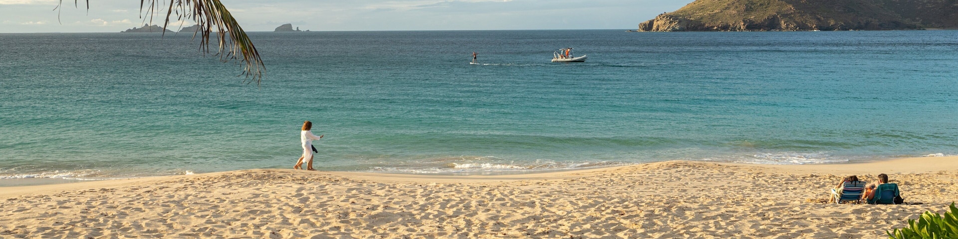 Flamands Beach showing general coastal views, tropical scenes and a sandy beach