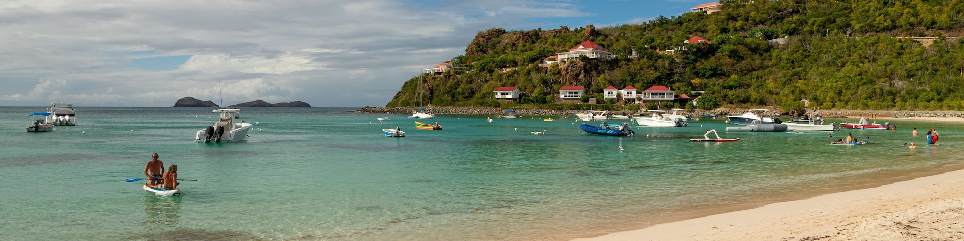 St. Jean Beach showing general coastal views and a sandy beach