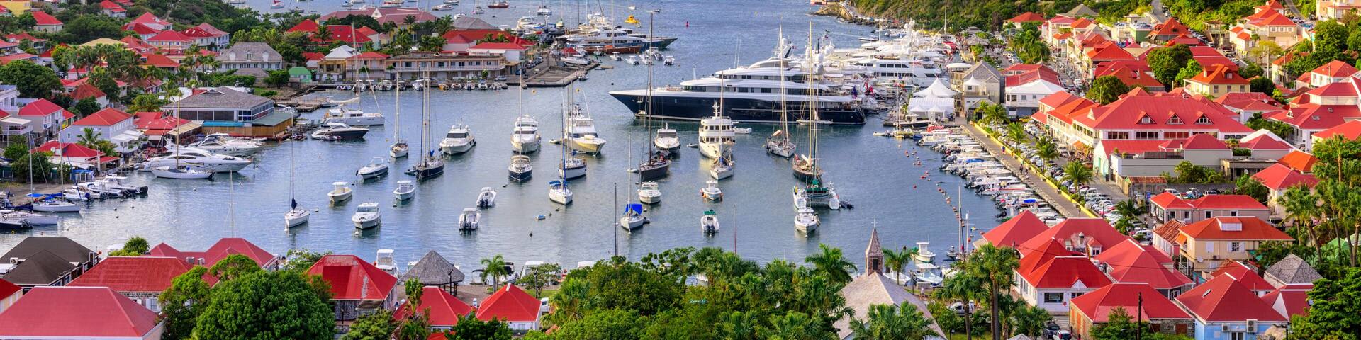 Gustavia, Saint Barthelemy skyline