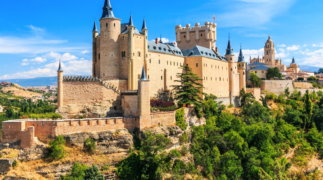 Segovia, Spain. The Alcazar of Segovia. Castilla y Leon.