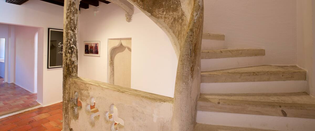 Museum of Spanish Abstract Art which includes interior views and heritage elements