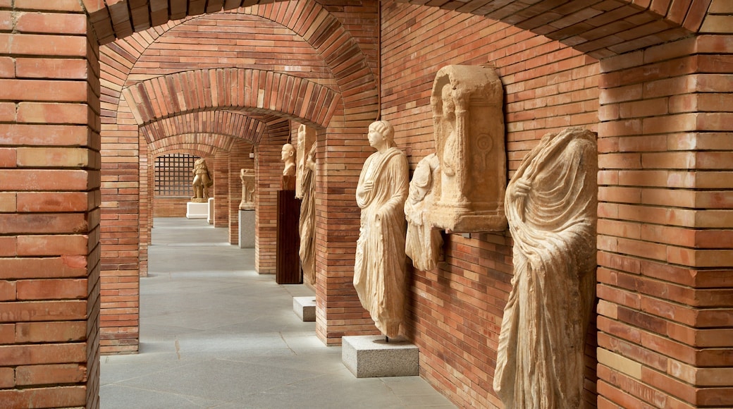 National Museum of Roman Art featuring heritage elements and interior views