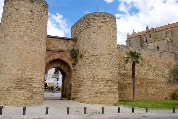 Puerta de Almocabar which includes heritage elements