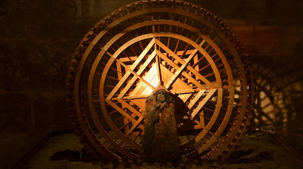 Calahorra Tower which includes heritage elements and interior views