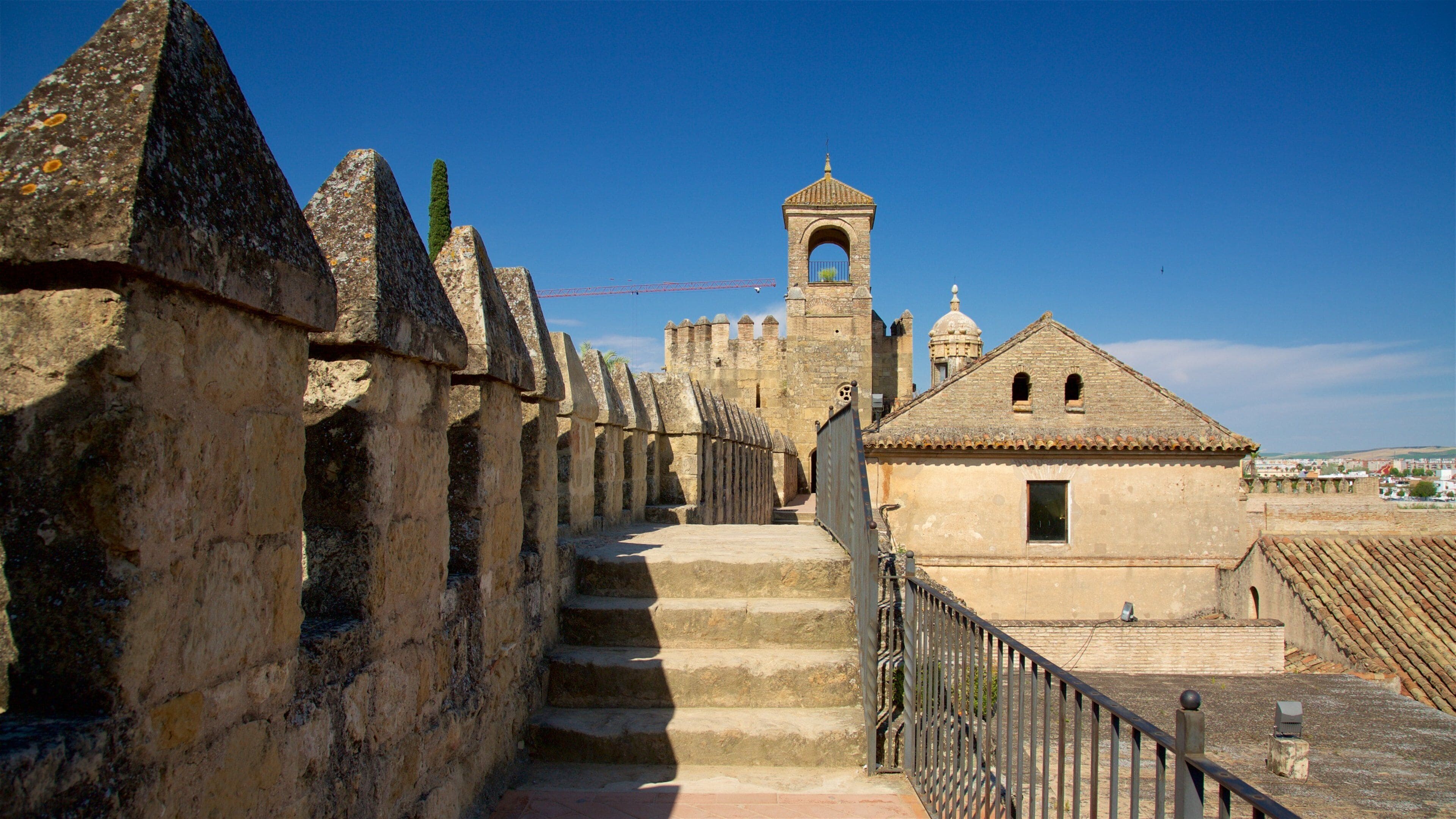Alcazar of Cordoba which includes heritage elements