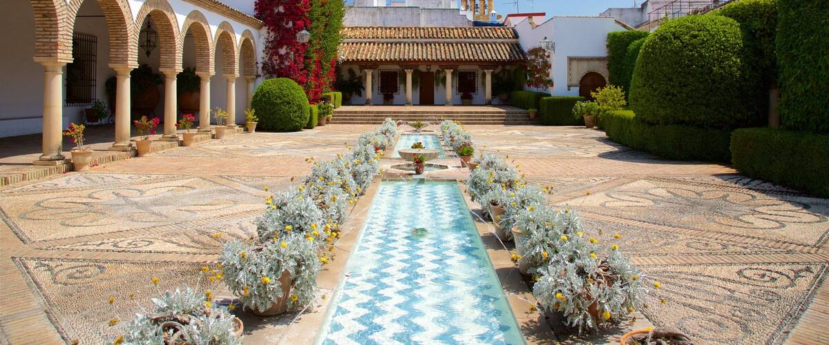 Marques de Viana Palace showing a square or plaza