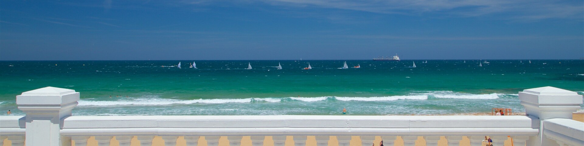 El Sardinero Beach featuring general coastal views