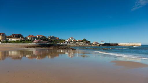 Beach of Comillas, Cantabria, Spain