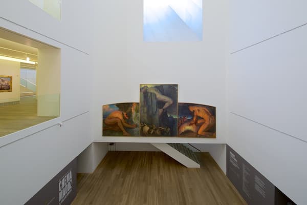 Museum of Fine Arts welches beinhaltet Innenansichten und Kunst