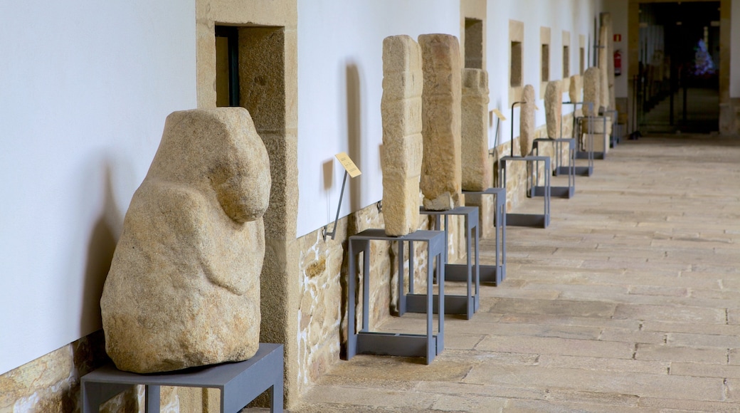 Museum of the Galician People featuring art and interior views