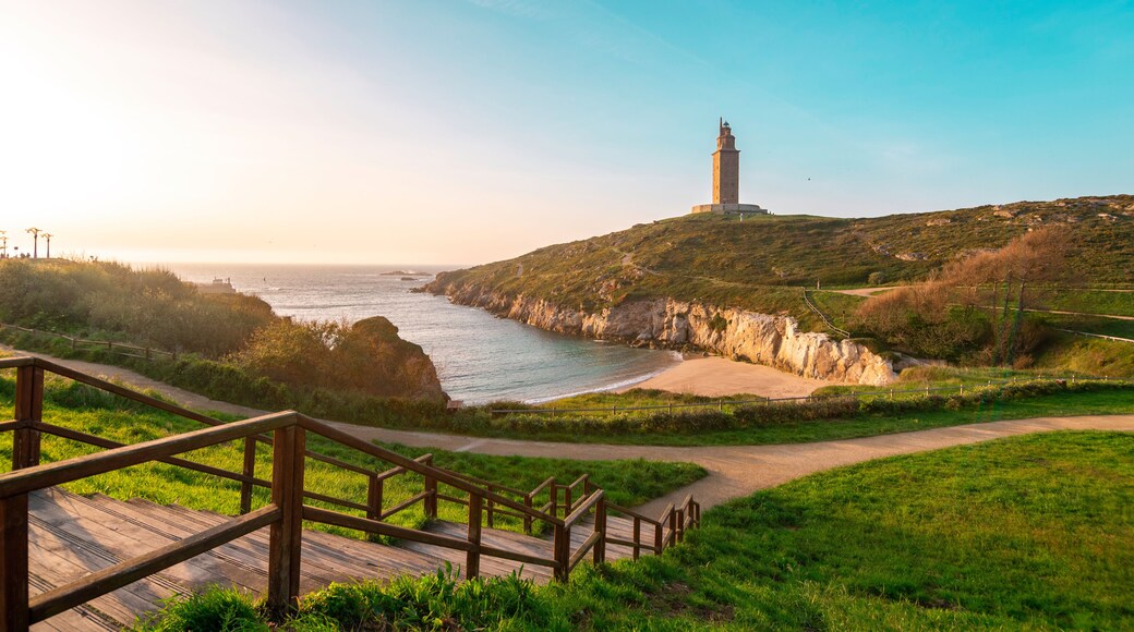 Hercules Tower, A Coruna, Galicia, Spain