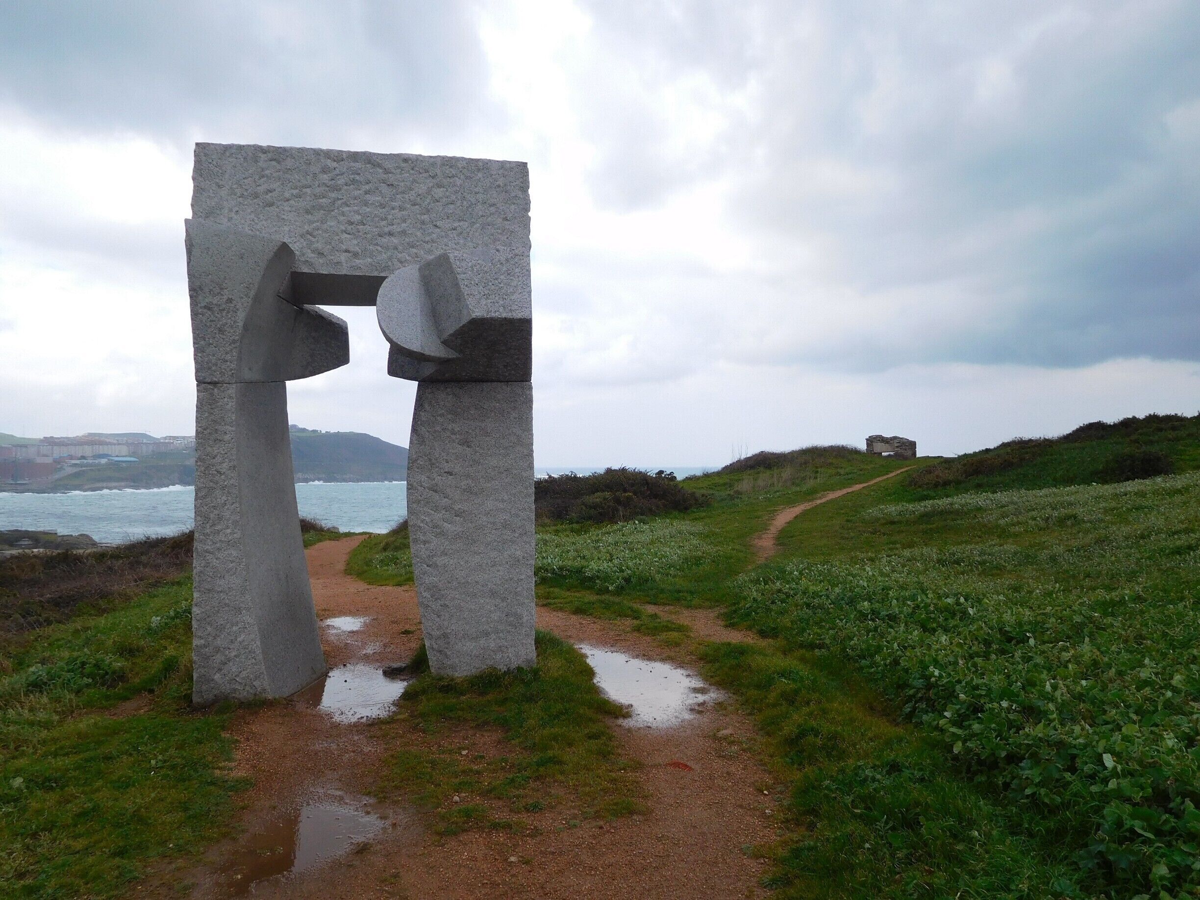 Beautiful views of the ocean in this Galician Town