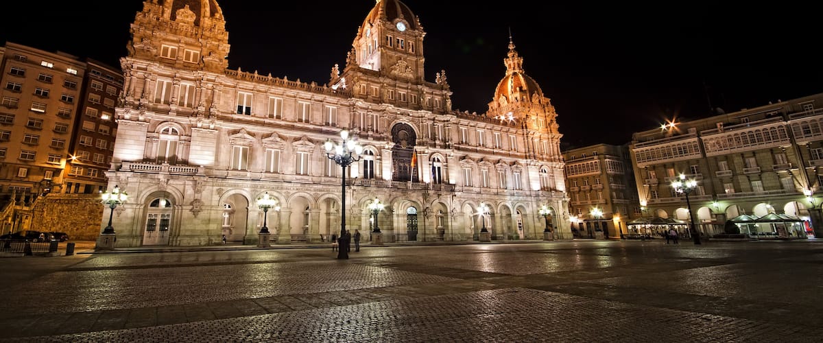 City council of La Coruna, Galicia, Spain