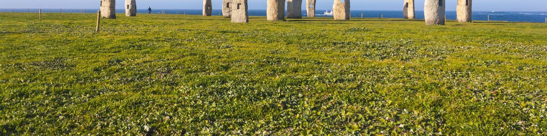 prehistoric dolmens, Coru���±a, Spain