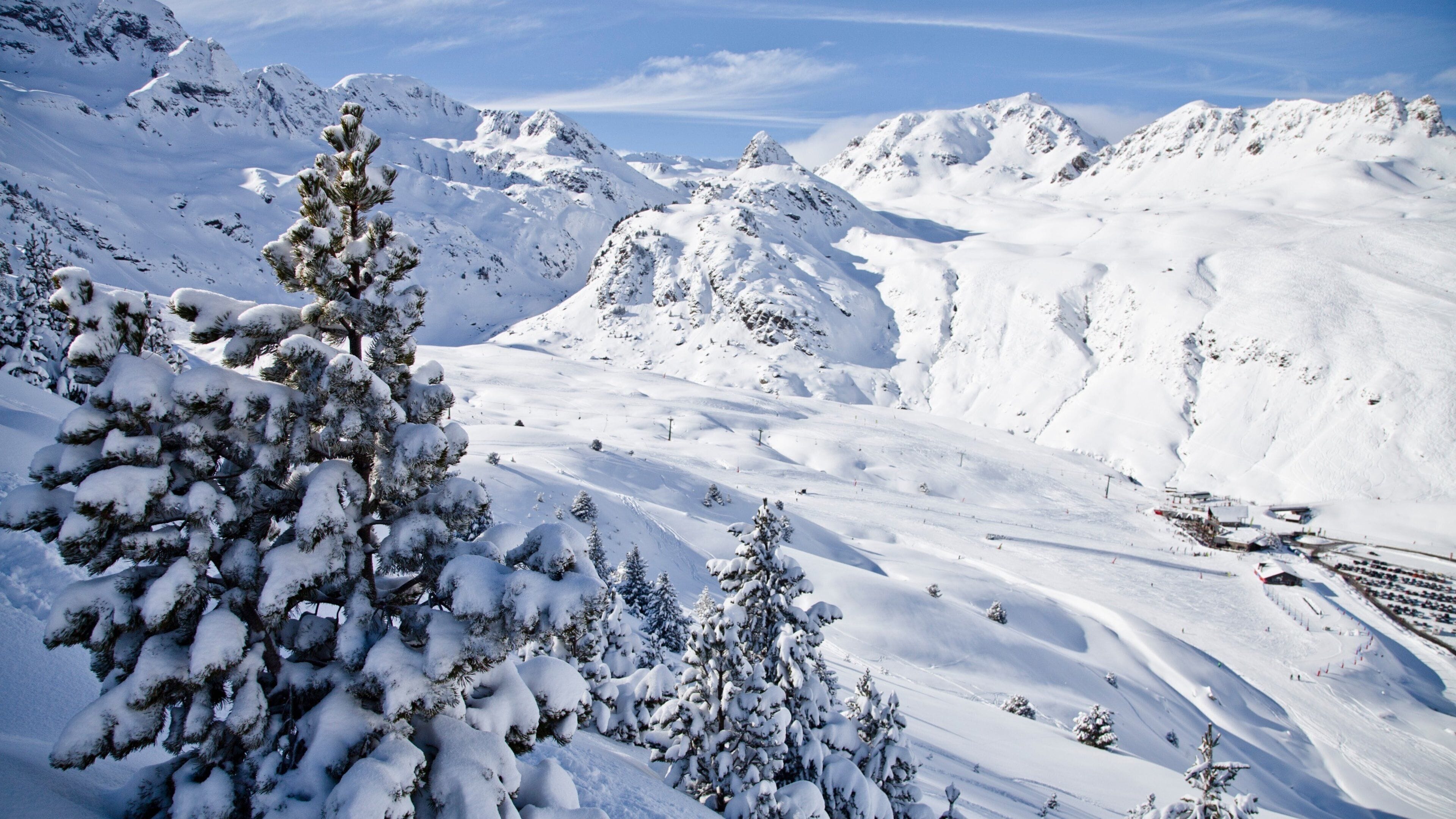 Estación de esquí de Formigal mostrando montañas y nieve