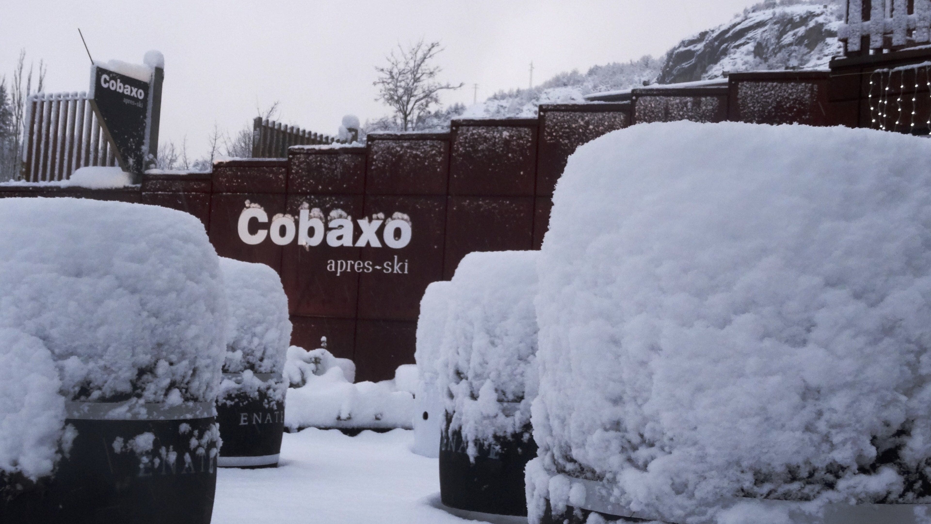 Panticosa Ski Resort featuring signage and snow