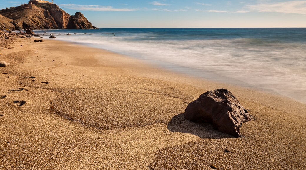 Corralete beach. Natural Park of Cabo de Gata. Spain.