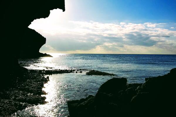 Quiet place, not cars around in the middle of nature