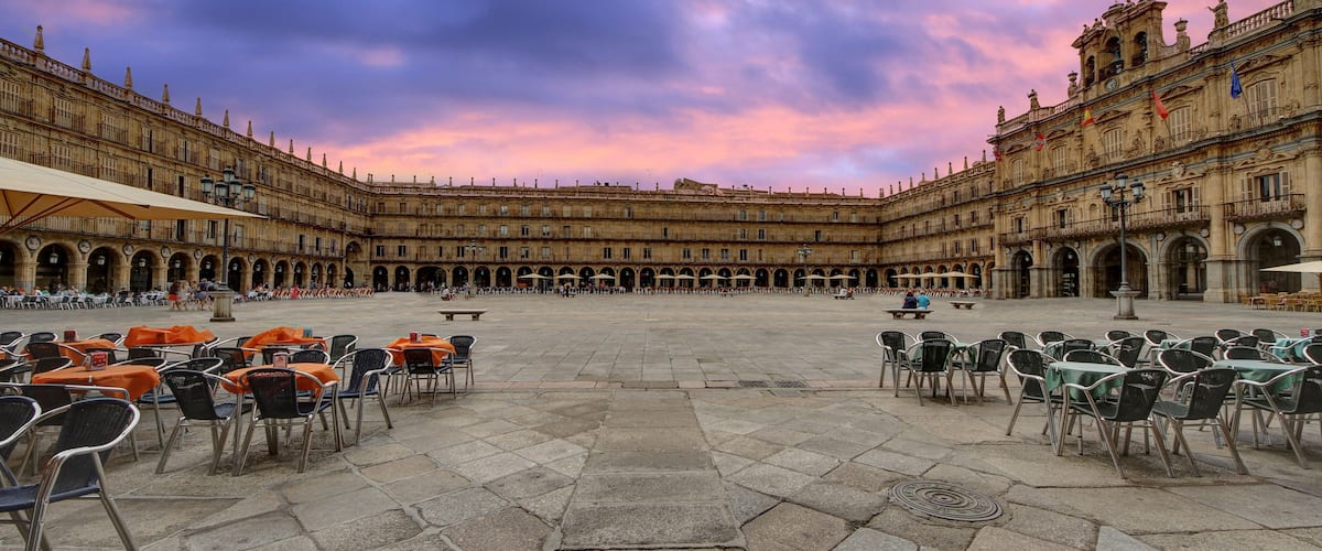 Plaza mayor de Salamanca; Spain.