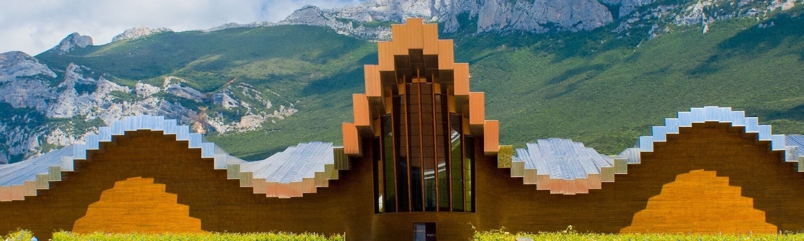 Some amazing  architecture at this bodega