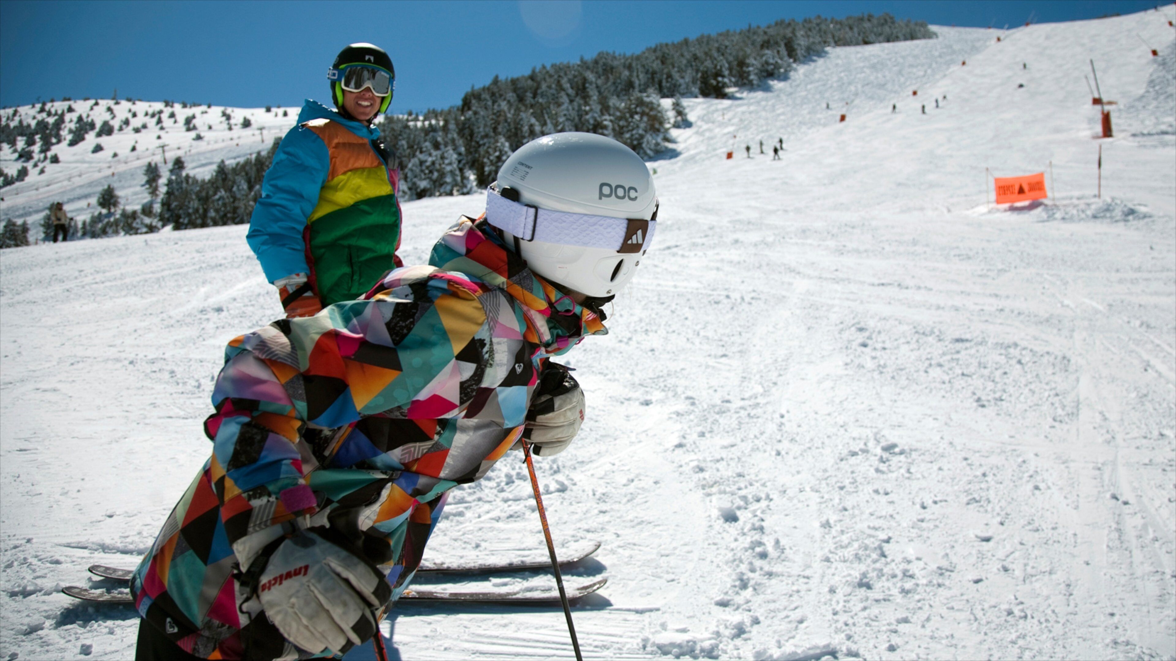 La Molina Ski Resort featuring snow and snow skiing