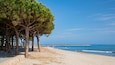 Cambrils Beach featuring general coastal views and a beach