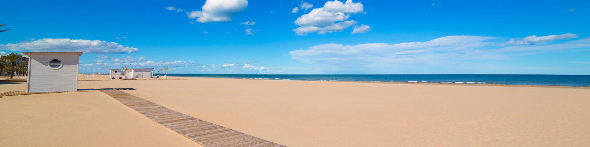 Gandia Beach sand in Mediterranean Sea of Spain at Valencian Community, Shutterstock ID 166369313, Purchase Order: SP-1843, Order Number: SP-1843 Hotels.com Seasonality Project - Summer/Beach, Client/