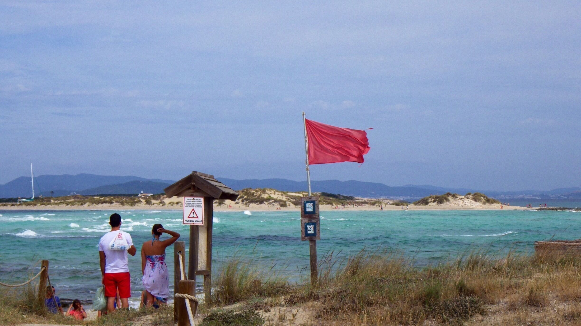 Northernmost tip of Formentera.