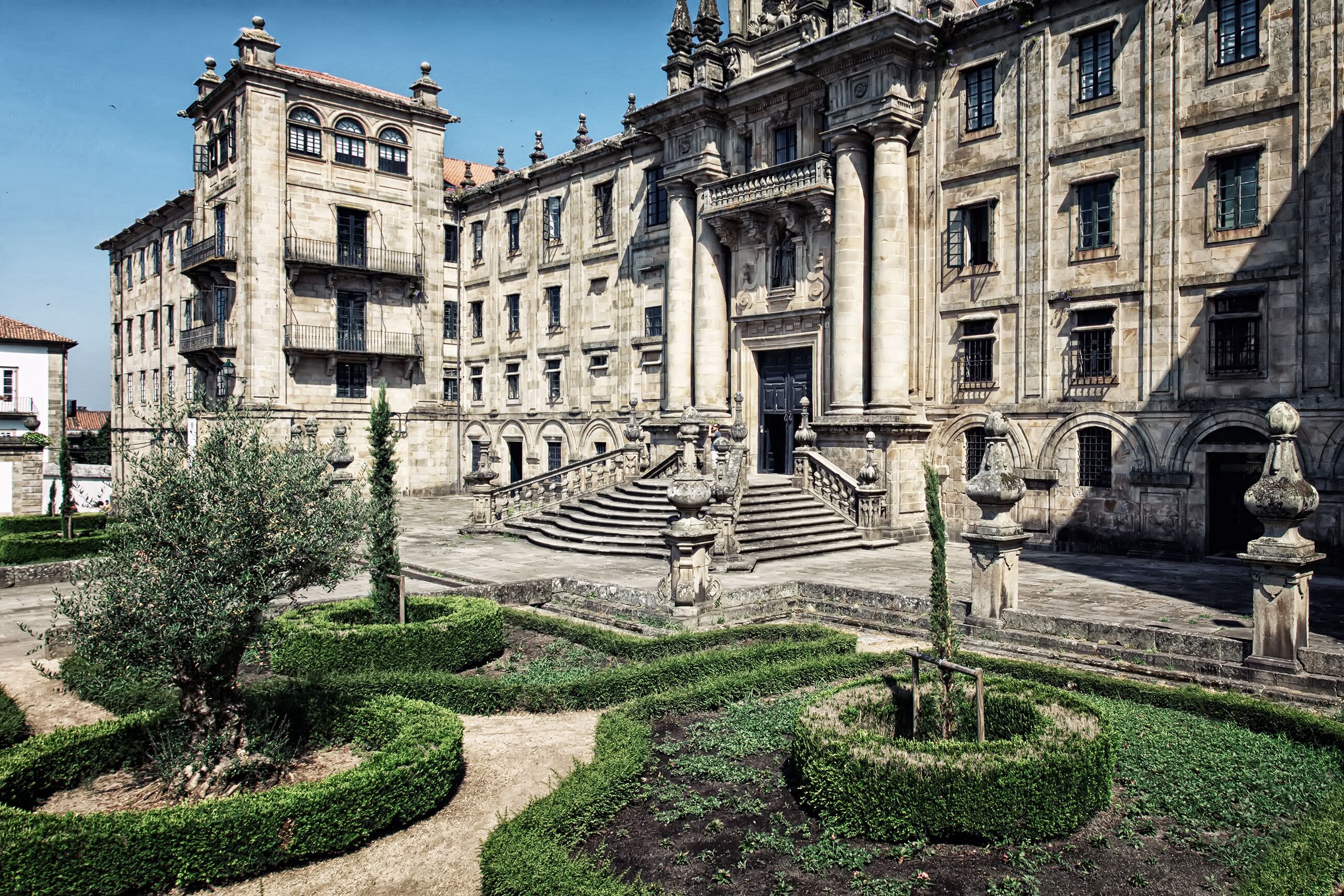 Garden of University of Santiago de Compostela, Galicia, Spain; Shutterstock ID 184821566