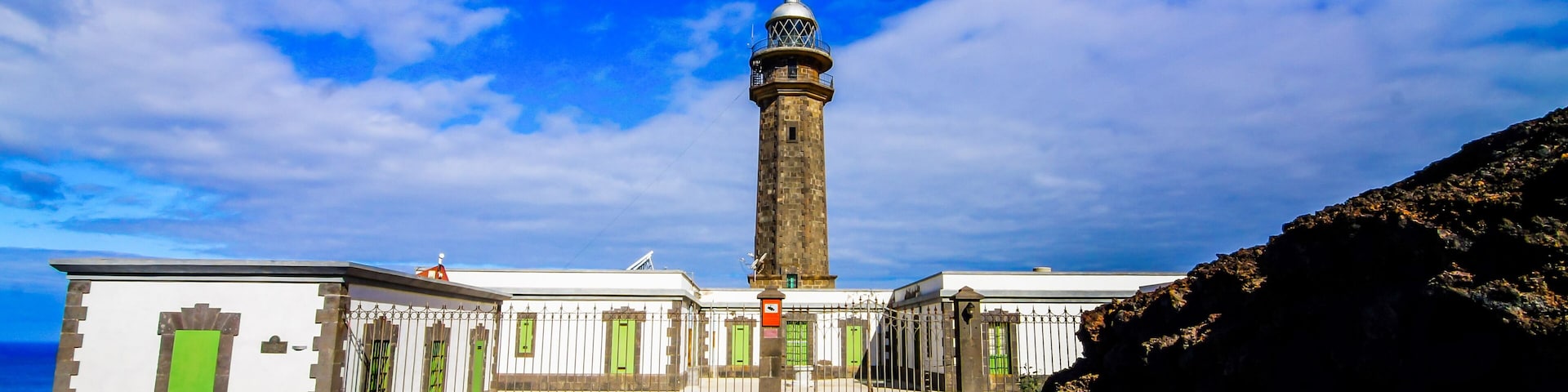 Lighthouse at the Western Place of the Canary Islands Faro de Orchilla point of the prime meridian until 1894