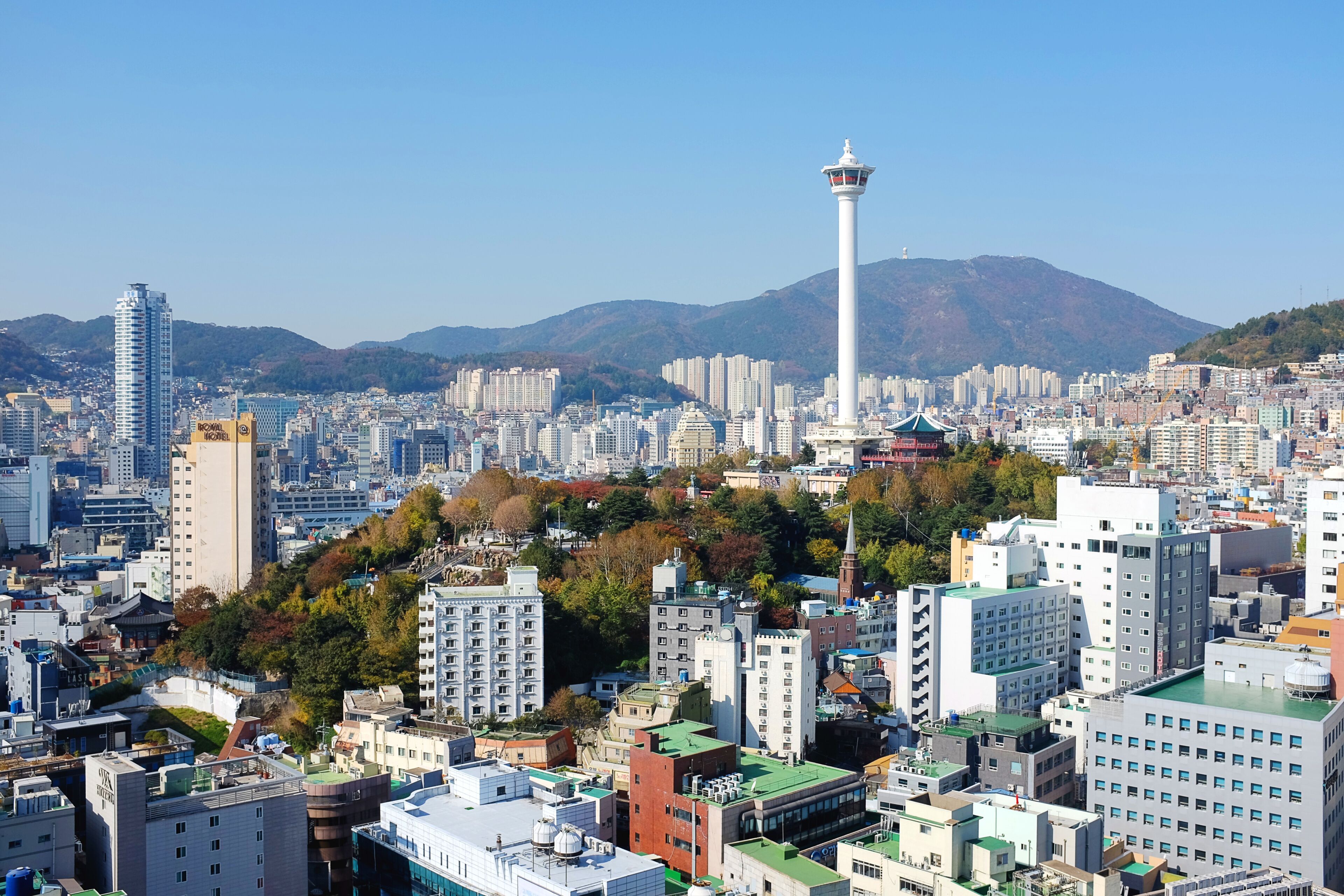 釜山タワー