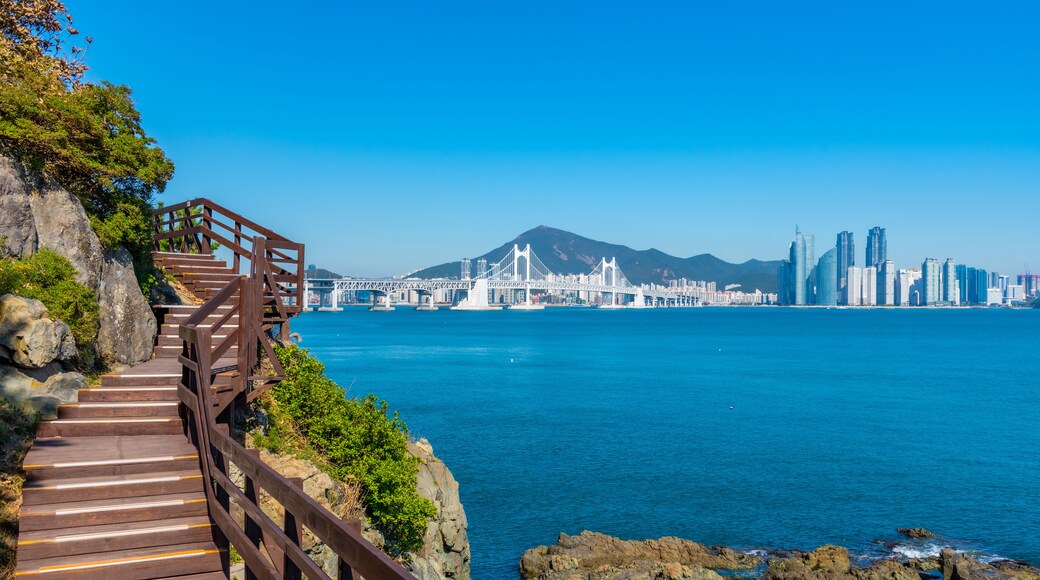 Igidae coastal walk at Busan, Republic of Korea
