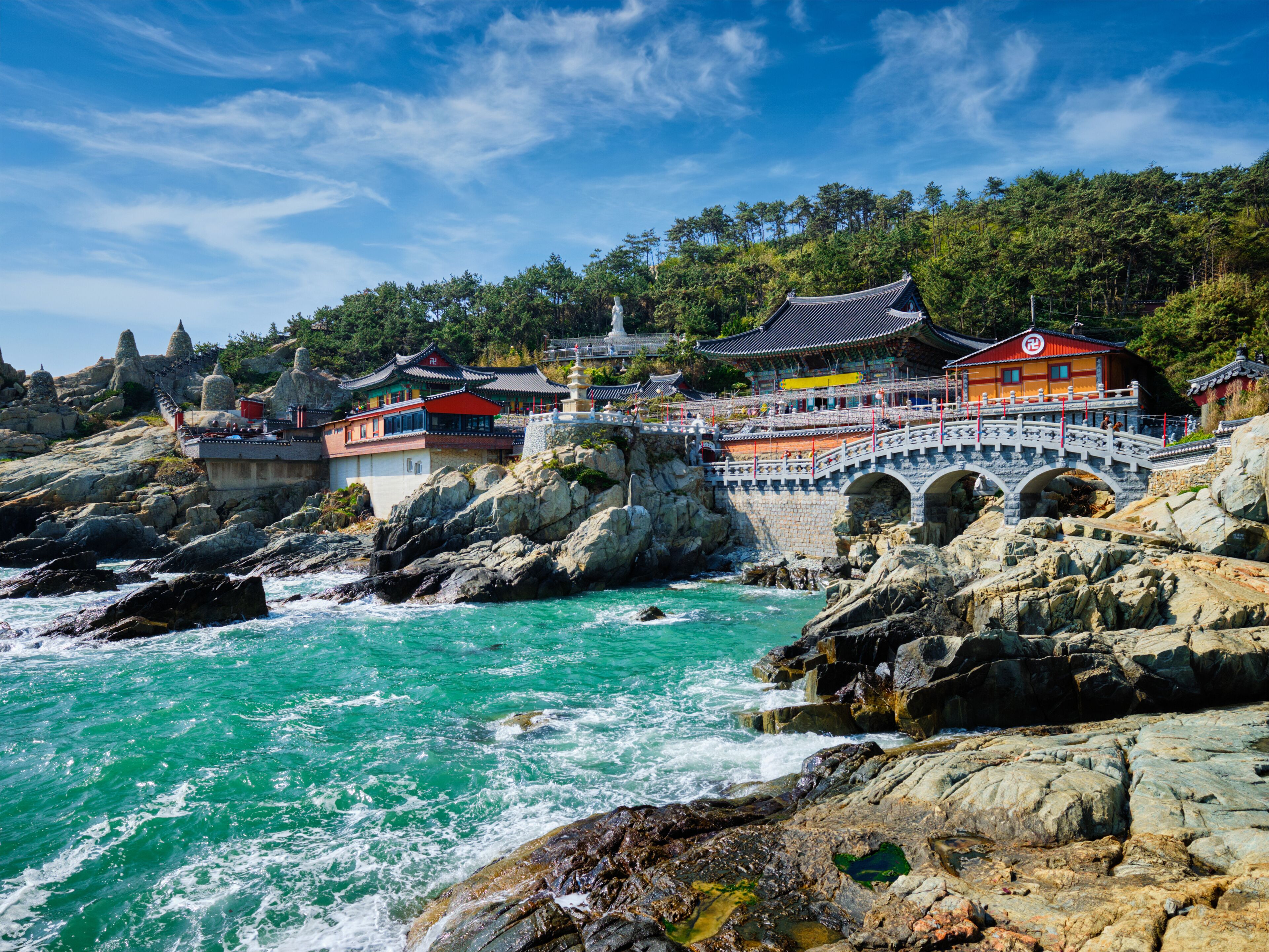 Haedong Yonggungsa Temple. Busan, South Korea