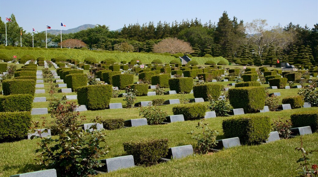유엔기념공원 을 특징 공원