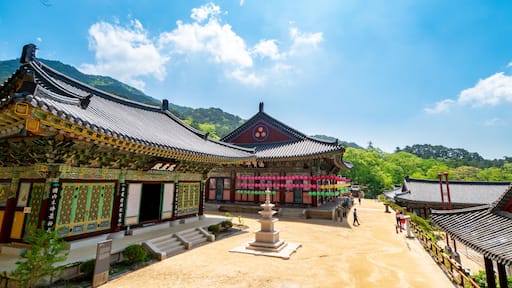 Haeinsa temple in South Korea. One of the three temple jewels of buddhist temples in Korea.