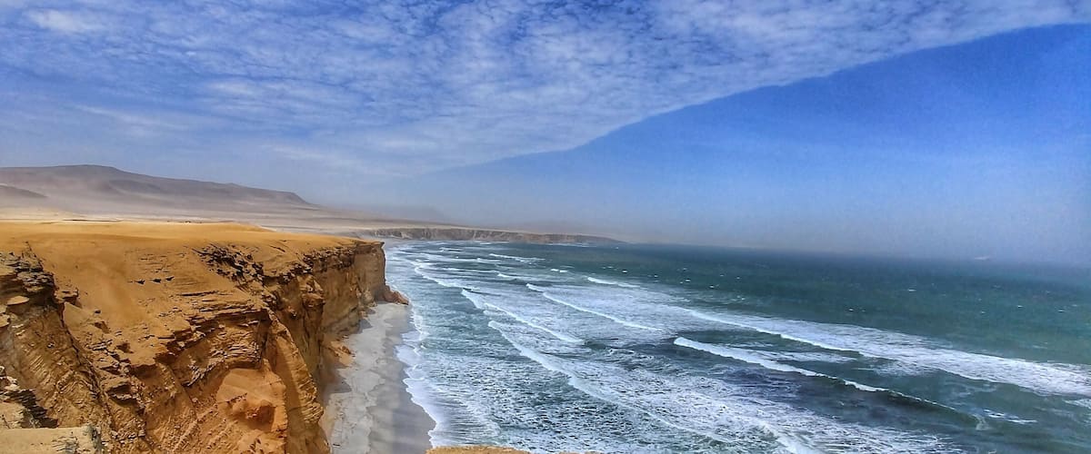 Paraca, Ica. #paracas #ica #peru #southamerica #sky #sea #beach #nature #landscape #blue #waterlust #nature