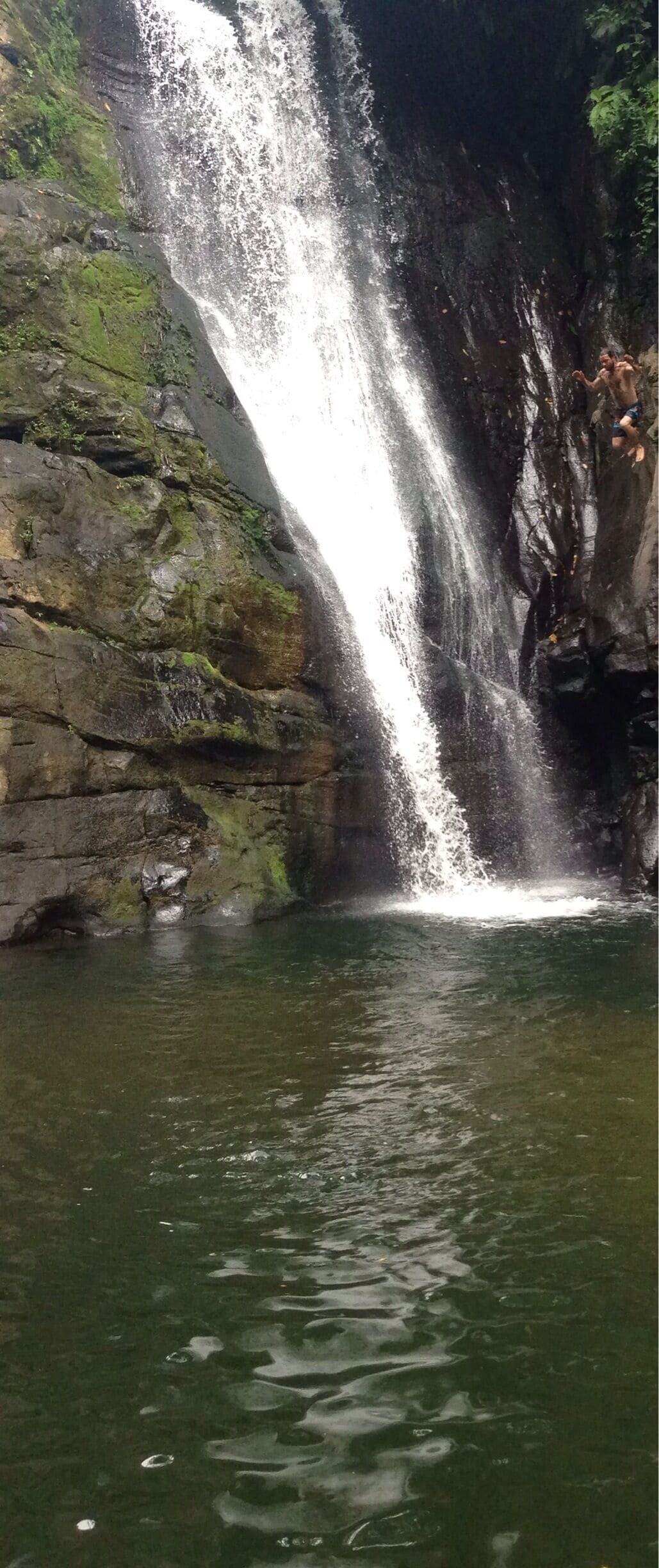 Bri Bri Waterfalls on Willie's tours near Cahuita, Costa Rica. Good place for a swim!