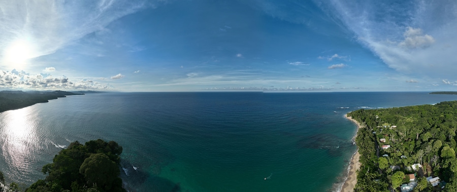 Playa Cocles and Limon: Costa Rican Caribbean Coast Panorama
