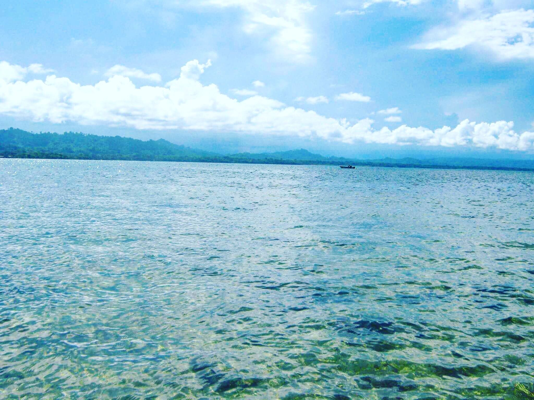 In the National Park, stopped here to hike back to park entrance after scuba diving