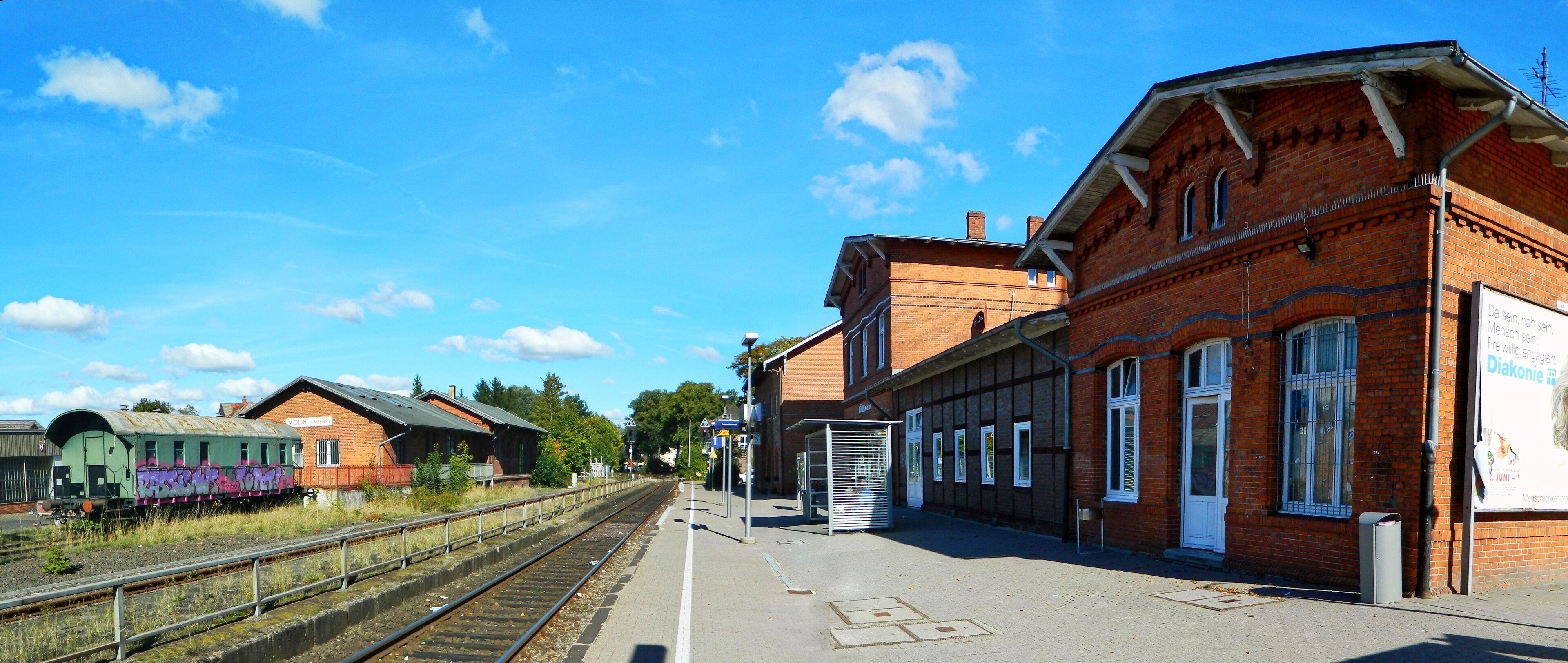 Bahnhof Mölln(Gleisseite)