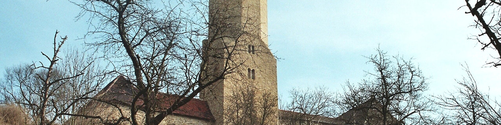 This is a photograph of an architectural monument. It is on the list of cultural monuments of Freckleben (Aschersleben), no. 094 95140