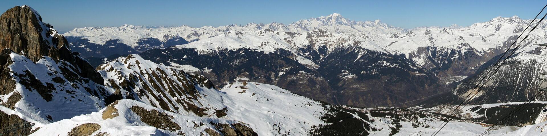 Domaine Les Trois Vallées dans les Alpes