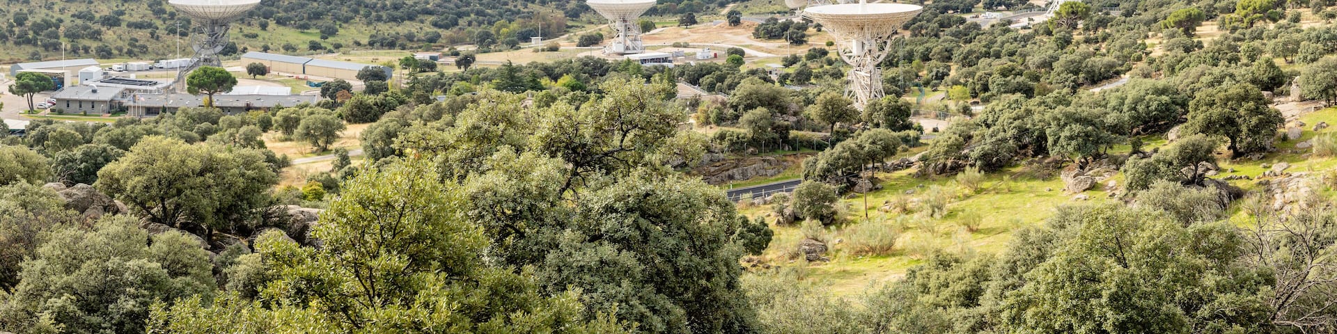 Deep Space Communications Complex in Robledo de Chavela, Madrid, Spain