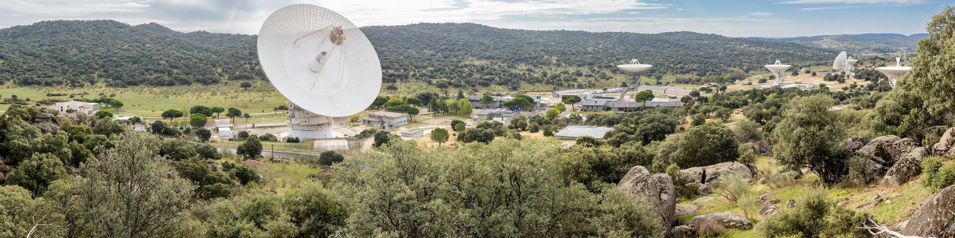 Deep Space Communications Complex in Robledo de Chavela, Madrid, Spain