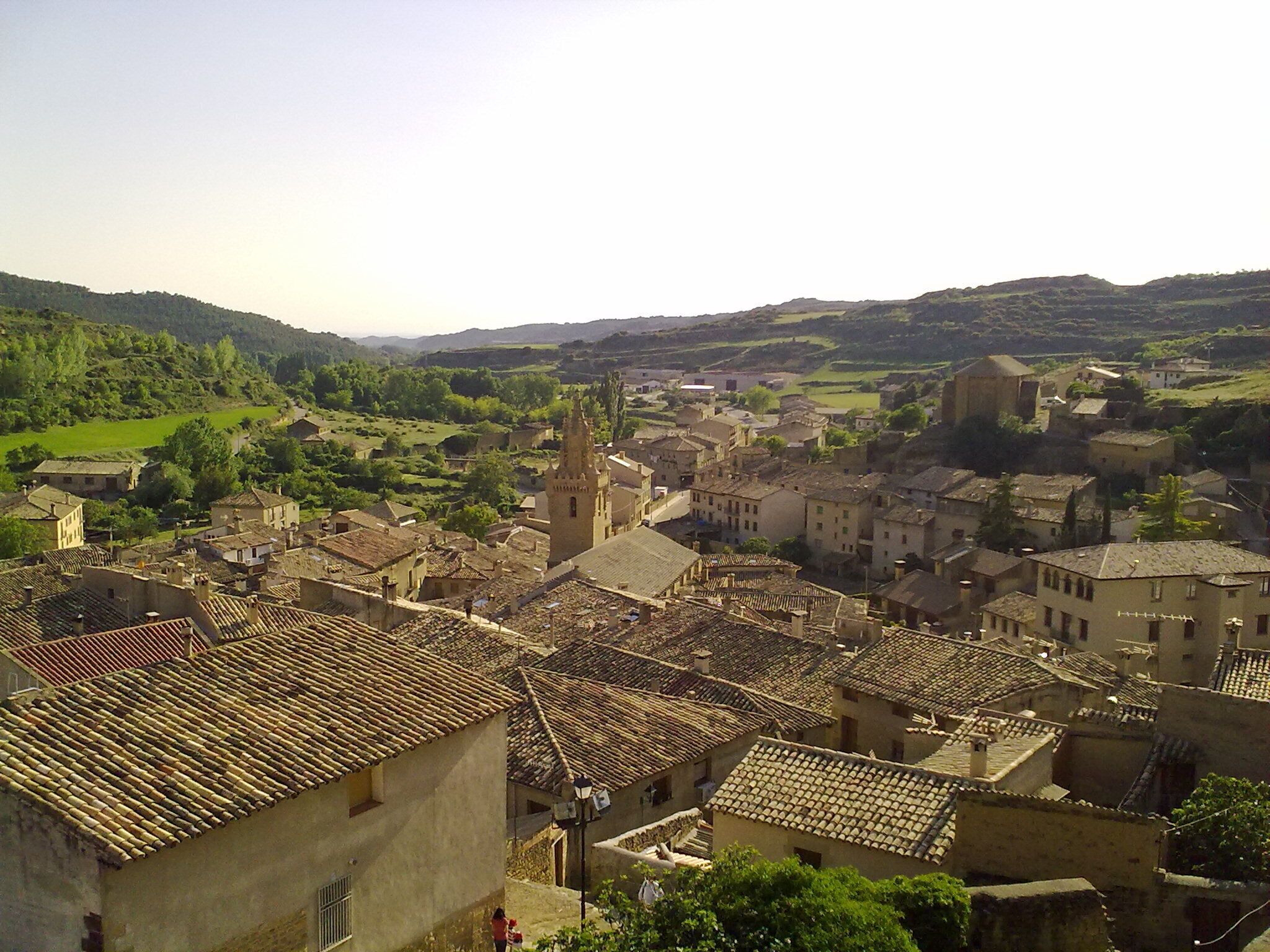Uncastillo le 23 mai 2010. Espagne.